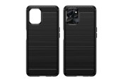 Handys - Cover & Cases - Hurtel Carbon Case for Realme 10 5G / Realme 9i 5G Flexible Silicone Carbon Cover Black - 9145576271872