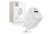 Handys - Adapter und Ladegeräte - Tech-Protect C20W USB-C PD 20W / USB-A QC 3.0 Network Charger - White - 9589046924293
