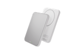 Powerbank (Akku) - dbramante1928 re-charge - Power Bank 5K Wireless Slim Qi2.2 - 25w Powerbank (Akku) - Weiß - 5000 mAh - CP05ACWH7273