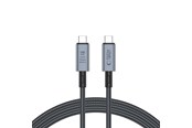 USB Kabel - Tech-Protect UltraBoost Max USB-C 4.0 / USB-C 4.0 PD 240W 8K 40Gbps 2m Cable - Grey - 5906302308996