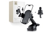Handys - Anderes Zubehör - Tech-Protect V7 Car Cockpit / Air Vent Phone Holder - Black - 5906302309061