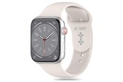 Smartwatch - Accessories - Tech-Protect Silicone Strap for Apple Watch 4 / 5 / 6 / 7 / 8 / 9 / SE (38 / 40 / 41 mm) - Beige - 5906302310159