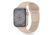 Smartwatch - Accessories - Tech-Protect Silicone Strap for Apple Watch 4 / 5 / 6 / 7 / 8 / 9 / SE (38 / 40 / 41 mm) - Brown - 5906302310180