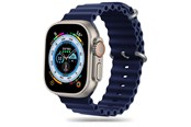 Smartwatch - Accessories - Tech-Protect IconBand Pro Strap for Apple Watch 4 / 5 / 6 / 7 / 8 / 9 / SE / Ultra 1 / 2 (42 / 44 / 45 / 49 mm) - Navy Blue - 5906302310272