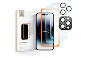 Handys - Schutzfolie - Tech-Protect Supreme Set Tempered Glass for iPhone 16 Pro Max - Clear (3 pcs) - 5906302310937