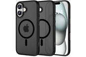 Handys - Cover & Cases - Tech-Protect MagMat MagSafe Case for iPhone 16 - Black - 5906302311088