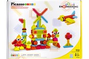 Bausets - PicassoTiles Hedgehog Blocks, Bauset mit 112 Teilen - PTB112