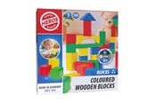 Bausets - Heros Blocks Coloured wooden blocks 50pcs compact - HE0002