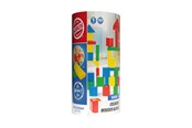 Bausets - Heros Bausteine – Farbige Holzbausteine, 50 Stück - HE0003