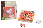 Holzspielzeug - Jouéco Farm puzzle with layers - 263-80159
