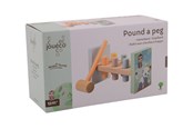 Holzspielzeug - Jouéco The Wildies Family Pound a peg - 263-80086