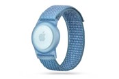 Handys - Anderes Zubehör - Tech-Protect  Nylon Strap for Kids on Apple AirTag - Blue - 9589046926082