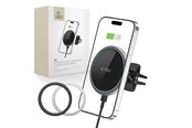 Handys - Adapter und Ladegeräte - Tech-Protect A2 Car Phone Holder with MagSafe 15W Inductive Charger for Air Vent - Blackmo - 9589046926730