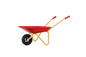 Gartenspiele - Metal Children's Wheelbarrow with Rubber Wheels - KL7655