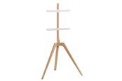 Wandhalterungen, AV-Halterungen & AV-Möbel - NorStone Vision Wood Tripod TV Stand - Max - recommended for - NPRVISWOOMWB