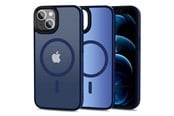 Handys - Cover & Cases - Tech-Protect  MagMat MagSafe Case for iPhone 13 - Navy Matte - 9490713933015