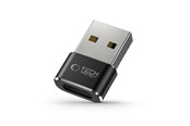 USB-Hubs - Tech-Protect UltraBoost USB-A (Male) / USB-C (Female) Adapter - Black USB-Hubs - USB 2.0 - Schwarz - 9490713932247
