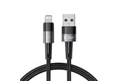 USB Kabel - Tech-Protect UltraBoost Lightning / Lightning 12W 2.4A 1m Cable - Grey - 9490713934166