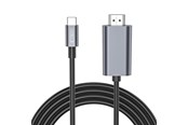 Display Kabel - Tech-Protect UltraBoost USB-C / HDMI 4K 60Hz 2m Cable - Black - 9490713934753