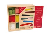 Spiele im Freien - Jumbo Goula - Counting sticks 10x10 in wooden box - 51106