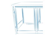 Wandhalterungen, AV-Halterungen & AV-Möbel - Middle Atlantic C5 Series mounting component - millwork drawings and hardware - Max - recommended for - C5-MK27-2