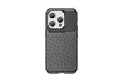 Handys - Cover & Cases - Hurtel Armored iPhone 15 Pro Thunder Case - Black - 9145576279533