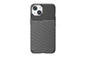 Handys - Cover & Cases - Hurtel Armored iPhone 15 Plus Thunder Case - Black - 9145576279519