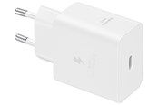 Handys - Adapter und Ladegeräte - Samsung 45W USB-C Power Adapter (incl. cable) - White - EP-T4511XWEGEU