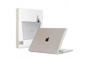 Taschen - Tech-Protect SmartShell Case for MacBook Air 15" M2 / M3 / 2023-2024 - Transparent - 9490713935729
