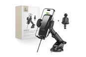 Handys - Adapter und Ladegeräte - Tech-Protect CM15W-V1 Car Phone Holder with Inductive Charger 15W for Cockpit / Air Vent Grille - Black - 9490713935095