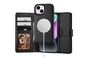 Handys - Cover & Cases - Tech-Protect  Wallet MagSafe Case for iPhone 15 - Black - 9319456603910