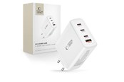 Handys - Adapter und Ladegeräte - Tech-Protect NC100W-GAN GaN 3x USB-C PD 100W / USB-A QC 3.0 Charger - White - 9490713934814