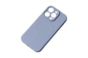 Handys - Cover & Cases - Hurtel MagSafe Compatible Silicone Case for iPhone 15 Pro Max Silicone Case - Gray - 9145576279984