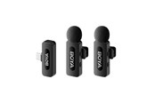 Mikrofone - BOYA BY-V20 V2.0 Wireless Microphones 2.4GHz - Black - BY-V20 V2.0