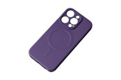 Handys - Cover & Cases - Hurtel MagSafe Compatible Silicone Case for iPhone 15 Pro Silicone Case - Purple - 9145576279939