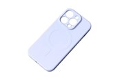 Handys - Cover & Cases - Hurtel MagSafe Compatible Silicone Case for iPhone 15 Pro Silicone Case - Blue - 9145576279908