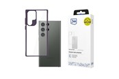 Handys - Cover & Cases - 3mk Satin Armor Case+ Purple for Samsung Galaxy S24 Ultra - Transparent - 5903108592871
