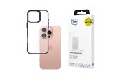 Handys - Cover & Cases - 3mk Satin Armor Case+ Purple for Apple iPhone 16 Pro - Transparent - 5903108592833