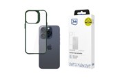 Handys - Cover & Cases - 3mk Satin Armor Case+ Green for Apple iPhone 15 Pro - transparent - 5903108592581