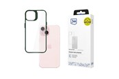 Handys - Cover & Cases - 3mk Satin Armor Case+ Green for Apple iPhone 15 - transparent - 5903108592574