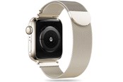Smartwatch - Accessories - Tech-Protect  MilaneseBand Strap for Apple Watch 4 / 5 / 6 / 7 / 8 / 9 / SE / Ultra 1 / 2 (42/44/45/49 mm) - Beige - 9319456607239