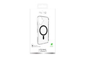 Handys - Cover & Cases - Puro Lite Mag TPU+PC Case Compatible with MagSafe for iPhone 17 - Transparent with Black Ring - PUIPC1763LITEMBLK