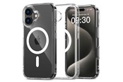 Handys - Cover & Cases - Tech-Protect FlexAir Hybrid MagSafe Case for iPhone 16 - Transparent - 5906302311460