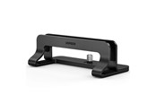 Systemzubehör - UGREEN Aluminum Vertical Stand Holder Stand for MacBook Laptop Tablet - Black - 20471B