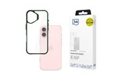 Handys - Cover & Cases - 3mk Satin Armor Case+ Green for Apple iPhone 16 - transparent - 5903108592710