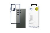 Handys - Cover & Cases - 3mk Satin Armor Case+ Blue for Samsung Galaxy S24 Ultra - transparent - 5903108592703