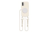 Handys - Cover & Cases - Tech-Protect MagNecklace MagSafe Case with Lanyard for iPhone 16 - Beige - 5906302311910