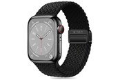 Smartwatch - Accessories - Tech-Protect Nylonmag Strap for Apple Watch 4 / 5 / 6 / 7 / 8 / 9 / SE (38 / 40 / 41 mm) - Black - 5906302312870