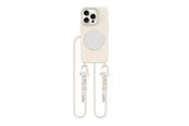 Handys - Cover & Cases - Tech-Protect MagNecklace MagSafe Case for iPhone 15 Pro - Beige - 5906302313136