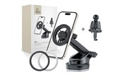 Handys - Anderes Zubehör - Tech-Protect  N56 Magnetic Mount with MagSafe - Black - 5906302313211